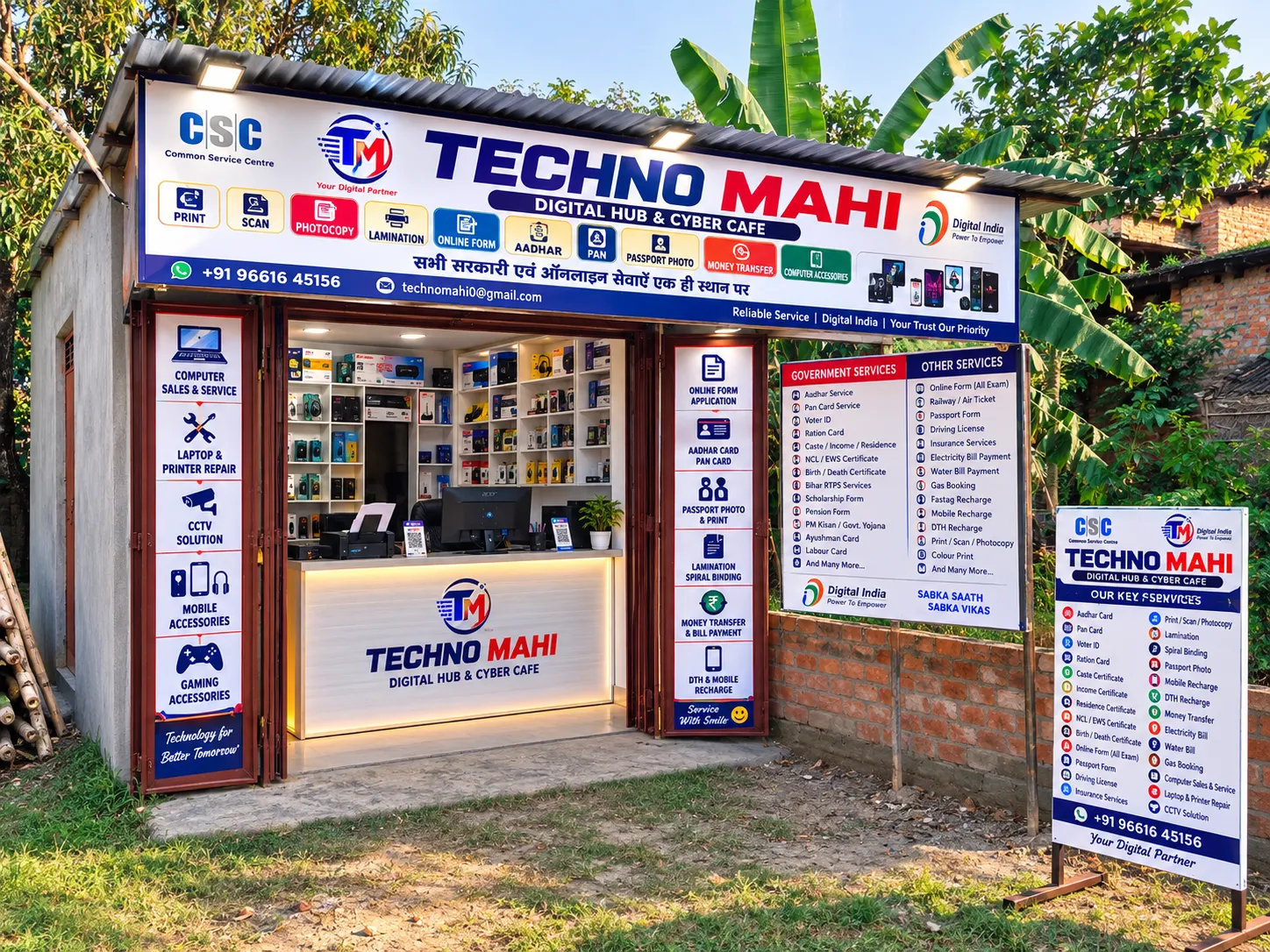 Techno Mahi Digital Hub & Cyber Cafe